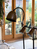 Frezoli desk lamp with copper shade