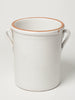 Antique Italian White Confit pot