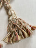 Antique French tasselled curtain tie backs