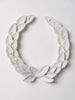 Handcrafted mini metal wreath