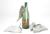 Aged Angel Wings Bottle decoration