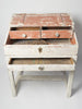 Antique 19th Century Swedish Pine Writing Desk, original paint