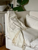 Klippan Himalaya White Cashmere & Merino Throw