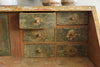 Antique 19th Century Swedish Bureau, original paint