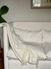 Klippan Himalaya White Cashmere & Merino Throw