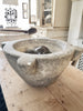 18TH CENTURY RARE LARGE MARBLE STONE MORTAR