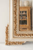 Antique French Napoleon III Painted Mirror - Decorative Antiques UK  - 4