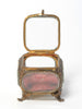 Antique French Bevelled Glass Jewellery Casket