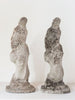 Beautiful Matching pair Vintage Lady Statues - Decorative Antiques UK - 1