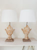 Pair Antique Cast Iron Claw Feet Table lamps - Decorative Antiques UK  - 1