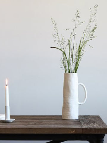 Lille White Vase