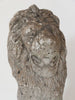 Magnificent Pair of Vintage Composite Stone Lions - Decorative Antiques UK - 2