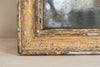 Antique French Silver and Gold Gilt Mercury Glass Mirror