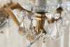 Incredible 1920's Italian Crystal Glass Chandelier