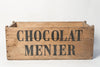 Antique French Chocolat Menier Crate