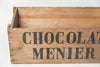 Antique French Chocolat Menier Crate