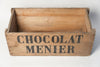 Antique French Chocolat Menier Crate