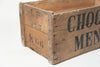 Antique French Chocolat Menier Crate