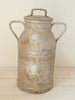 Vintage French Nestle Aluminium Lidded Milk Churns