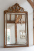 Antique French Griffin Crested top Mirror with Venetian glass trim - Decorative Antiques UK  - 1
