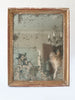 Antique French Gilt Mercury Glass Mirror with amazing foxed glass