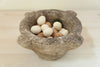 Antique French Carved Marble Stone Mortar