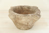 Antique French Carved Marble Stone Mortar