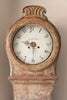Antique Swedish Dry Scraped Mora Clock signed Daniel Triang