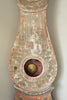 Antique Swedish Dryscraped Mora Clock