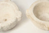 Rare Pair Huge Vintage Italian Stone Mortars