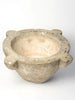 18TH CENTURY RARE LARGE MARBLE STONE MORTAR