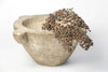18TH CENTURY RARE LARGE MARBLE STONE MORTAR