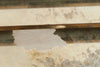 Mid Century French Brass Nesting tables with Verre eglomise tops