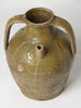 Antique 19th Century French Nut/Olive Oil Terracotta glazed Jug