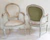Pair Beautiful Antique French Louis XVI Chairs