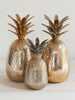 Trio Mid Century Brass Pineapples - Decorative Antiques UK - 1