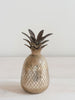Trio Mid Century Brass Pineapples - Decorative Antiques UK - 4