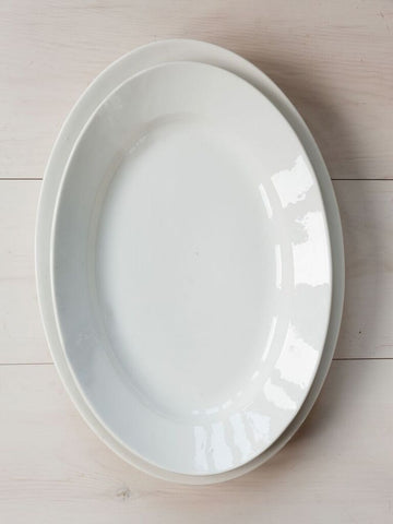 Collection Antique French Ironstone platters - Decorative Antiques UK  - 1