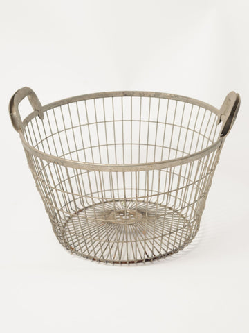 Vintage French Potato Basket
