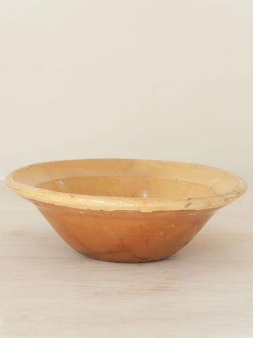 Antique Ceramic Bowl from Puglia, Italy