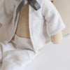 Beautiful Handmade Rabbit Dolls, using Vintage Linens