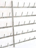 Vintage French Galvanised Zinc Bottle drying wall racks