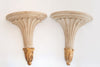 Pair Mid Century Italian Florentine Wall Corbels