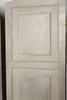 Pair Handpainted tri fold wooden shutter screens