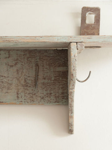 Antique French Game Rack in original paint