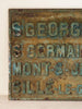 Antique Cast Iron French Route Sign, circa 1900's - Decorative Antiques UK  - 1