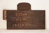 Antique Cast Iron Route Sign, Circa 1900's - Decorative Antiques UK  - 3