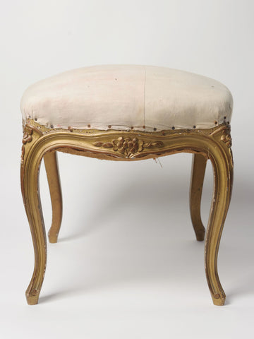 Antique 19th Century French Louis XVI Stool/Footstool