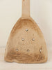 Huge Antique Swedish Primitive Wooden Skimmer/Straining Spoon