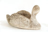 Vintage Stone Swan Planters